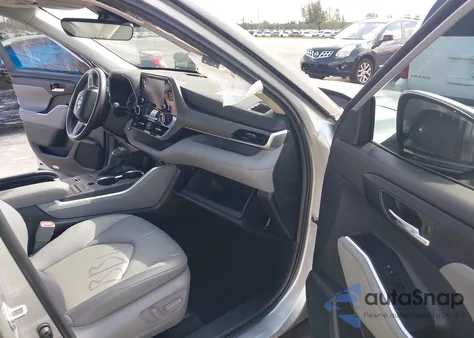 2022 Toyota Highlander Xle from USA, damaged, VIN 5TDGZRAH4NS108963